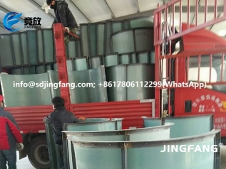 Coffrage en PVC, coffrage plastique, façonné pour de multiples structures